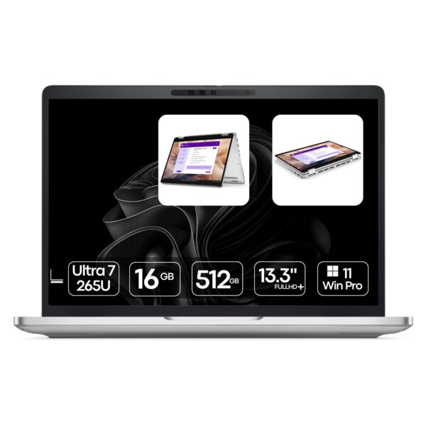 Dell Pro 13 Plus Ultra 7 265U 16GB SSD 512GB 13.3" FHD+ 2-em-1