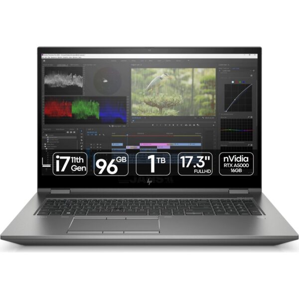 HP ZBook 17 G8 Fury Recondicionado | i7-11850H | 96GB | SSD 1TB | RTX A5000 16GB | 17,3" FHD