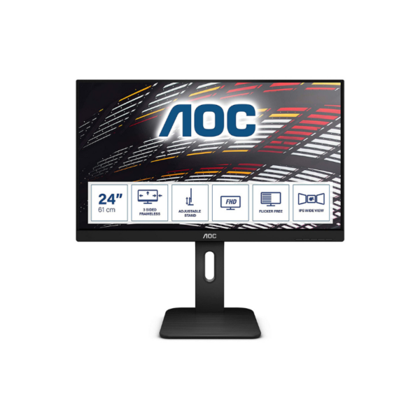 Monitor Aoc 24″ X24P1 IPS FHD Colunas Hdmi Vga Dp