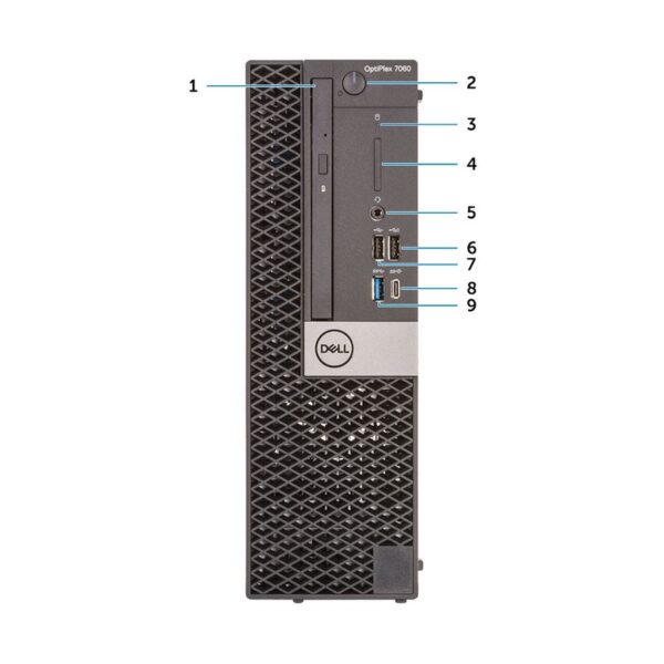 Desktop Dell OptiPlex 7060 Core i5-8ªGen 8Gb 250Gb SSD Win11Pro