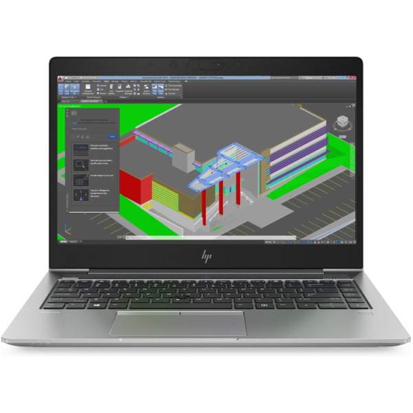 HP ZBook 14u G5 i7-8550U 16GB SSD 512GB 14" Workstation Recondicionada